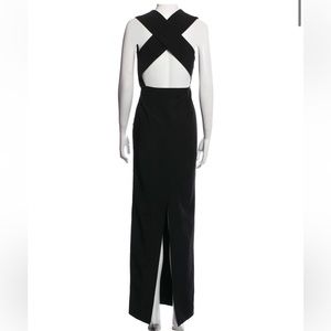 Solace London black gown.